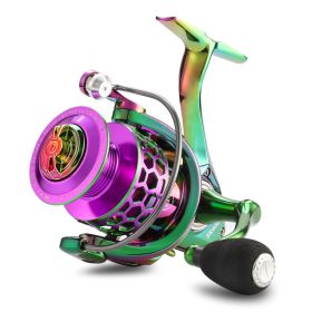 Colorful Spinning Wheel Shopee Fishing Reel Honeycomb Hole Thread Cup (Option: Standard3000)